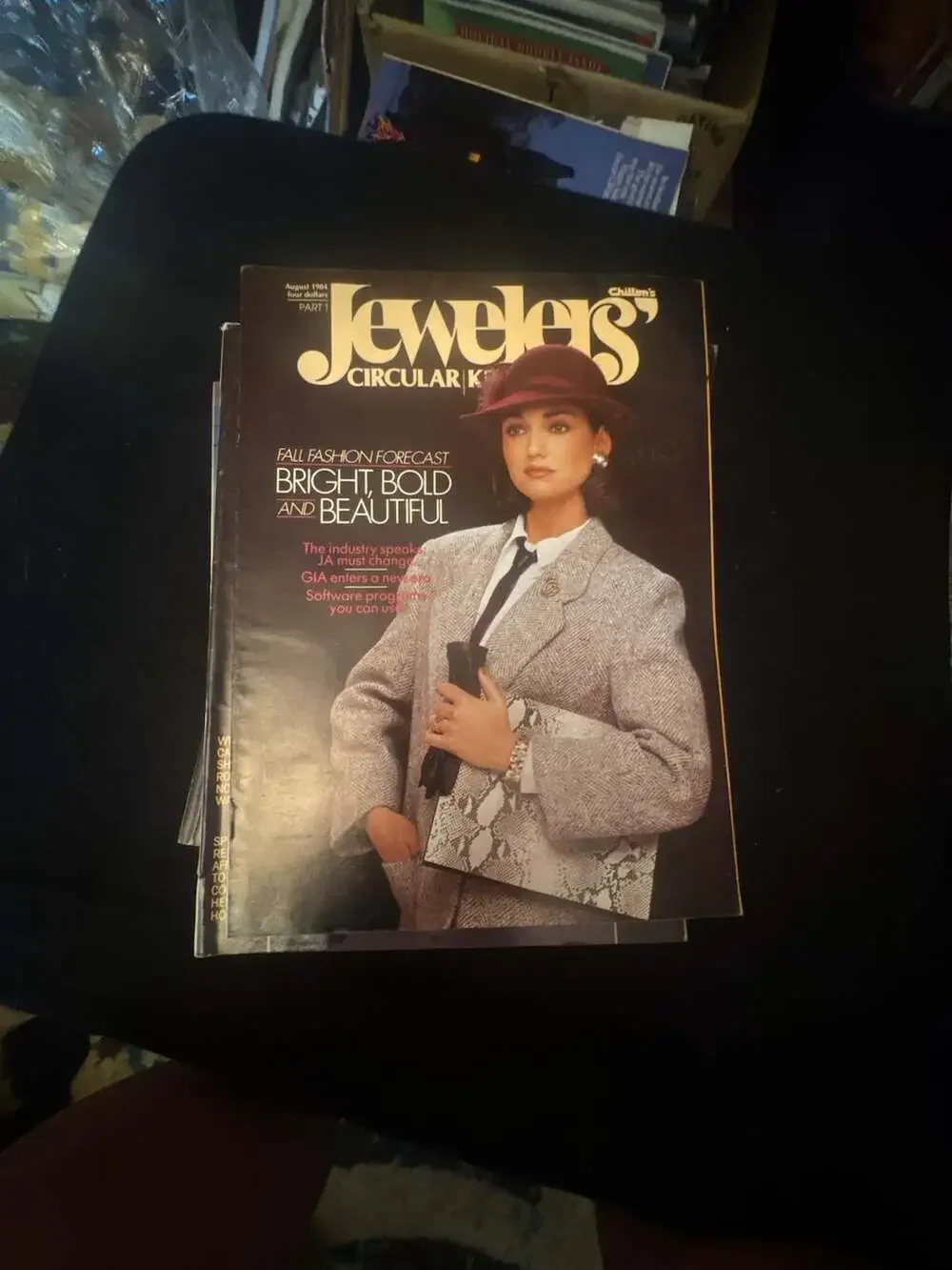 Jewelers Circular Keystone JCK Magazine August 1984 Vol. CLV No. 8
